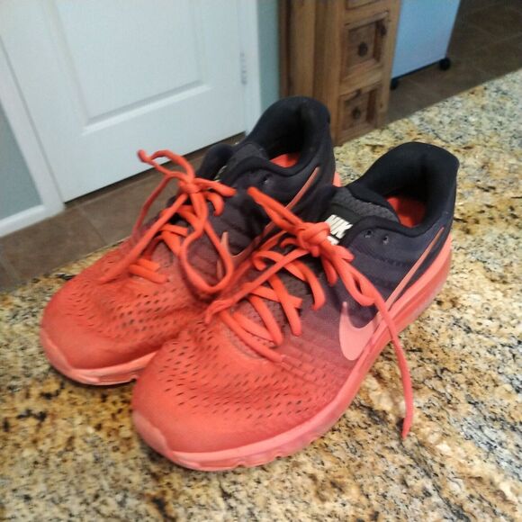 Nike Air Max 2017 Bright Crimson/Total Crimson/Black (849559-600) Men\'s Size 7.5 main image 9